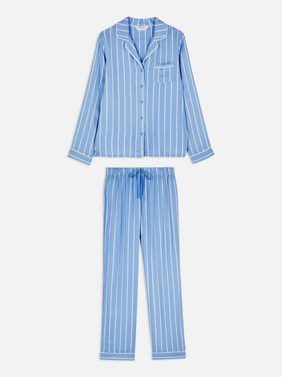Printed Boyfriend Pajamas