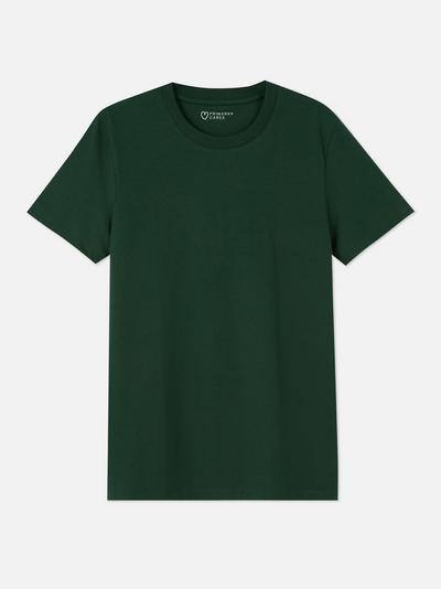 Slimfit T-shirt met ronde hals