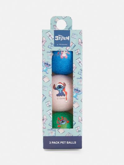 „Disney Lilo und Stitch“ Bälle für Haustiere, 3er-Pack
