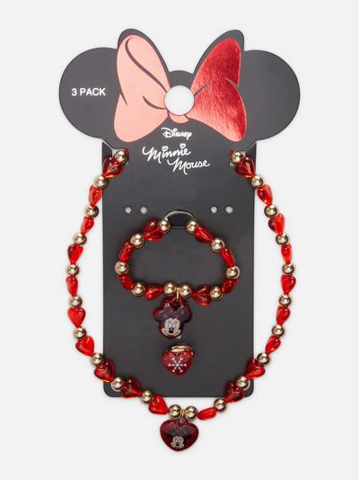 Set di 3 gioielli Minnie Disney