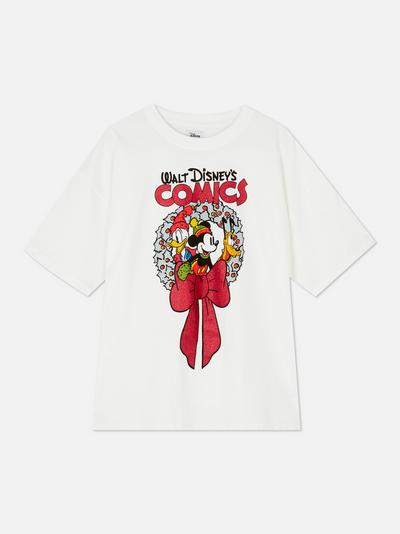 T-shirt natalizia Topolino Disney