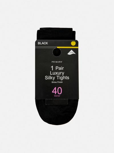 1 luksuzne 40-denske svilene hlačne nogavice