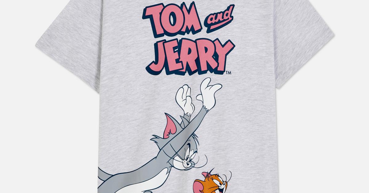 Camiseta de Tom y Jerry | Camisetas mujer | Ropa para | Nuestra línea de moda femenina | Todos los Primark Primark España