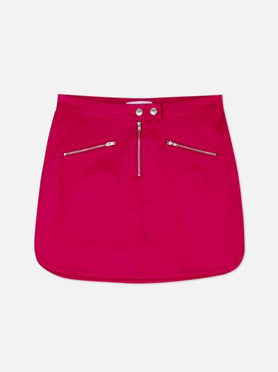 Zip Coated Skirt