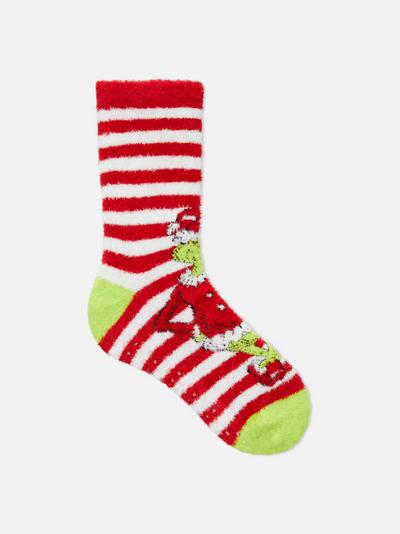 „Der Grinch“ Flauschige Socken