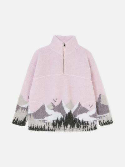 Fleece Zip Pullover