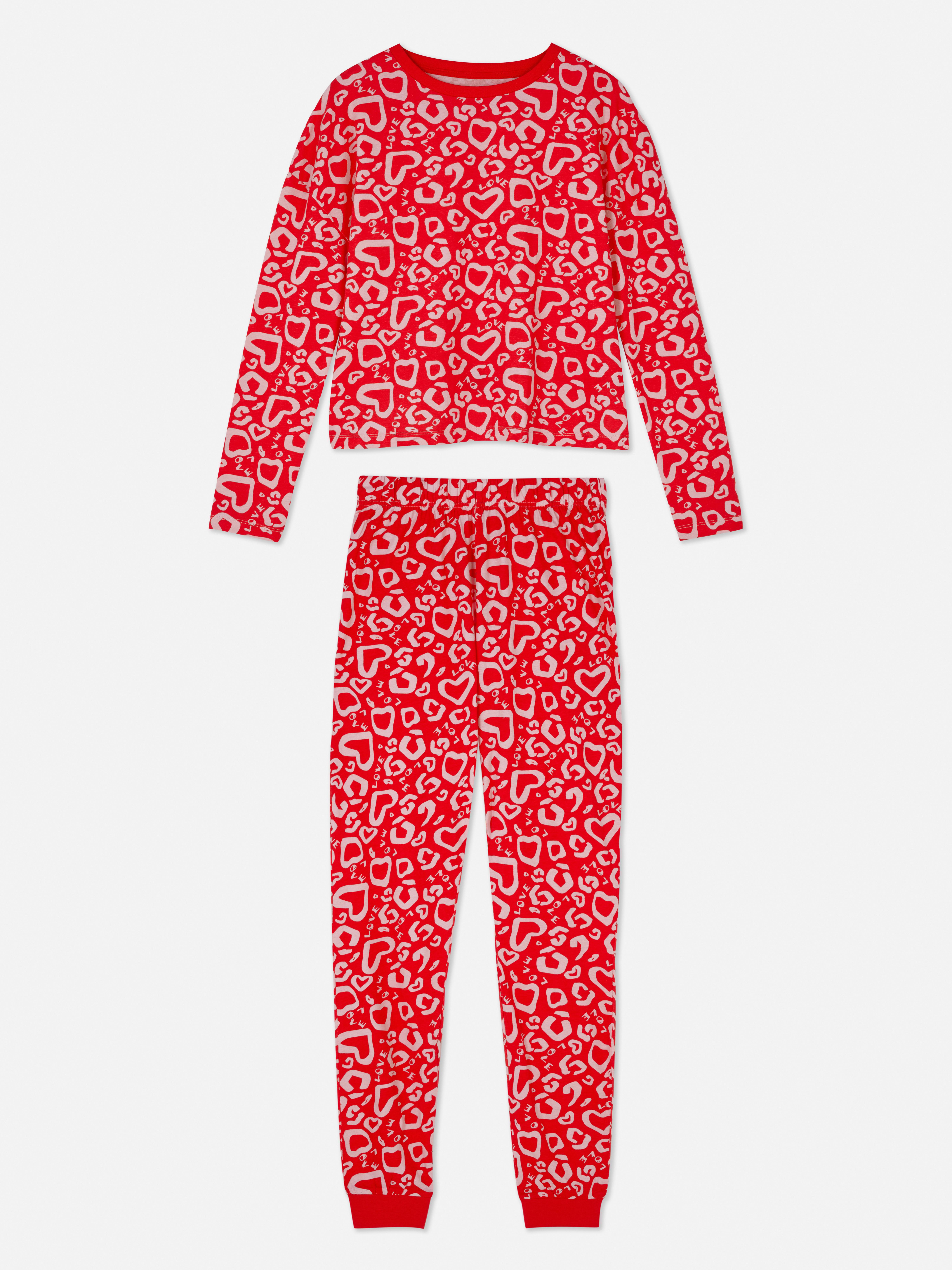 Conjunto de pijama de de manga larga | Pijama para mujer | Pijamas para mujer | Ropa para mujer | Nuestra línea moda femenina Todos los productos Primark | Primark España
