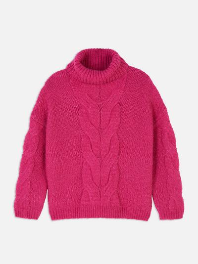 Oversized Cable Knit Jumpers