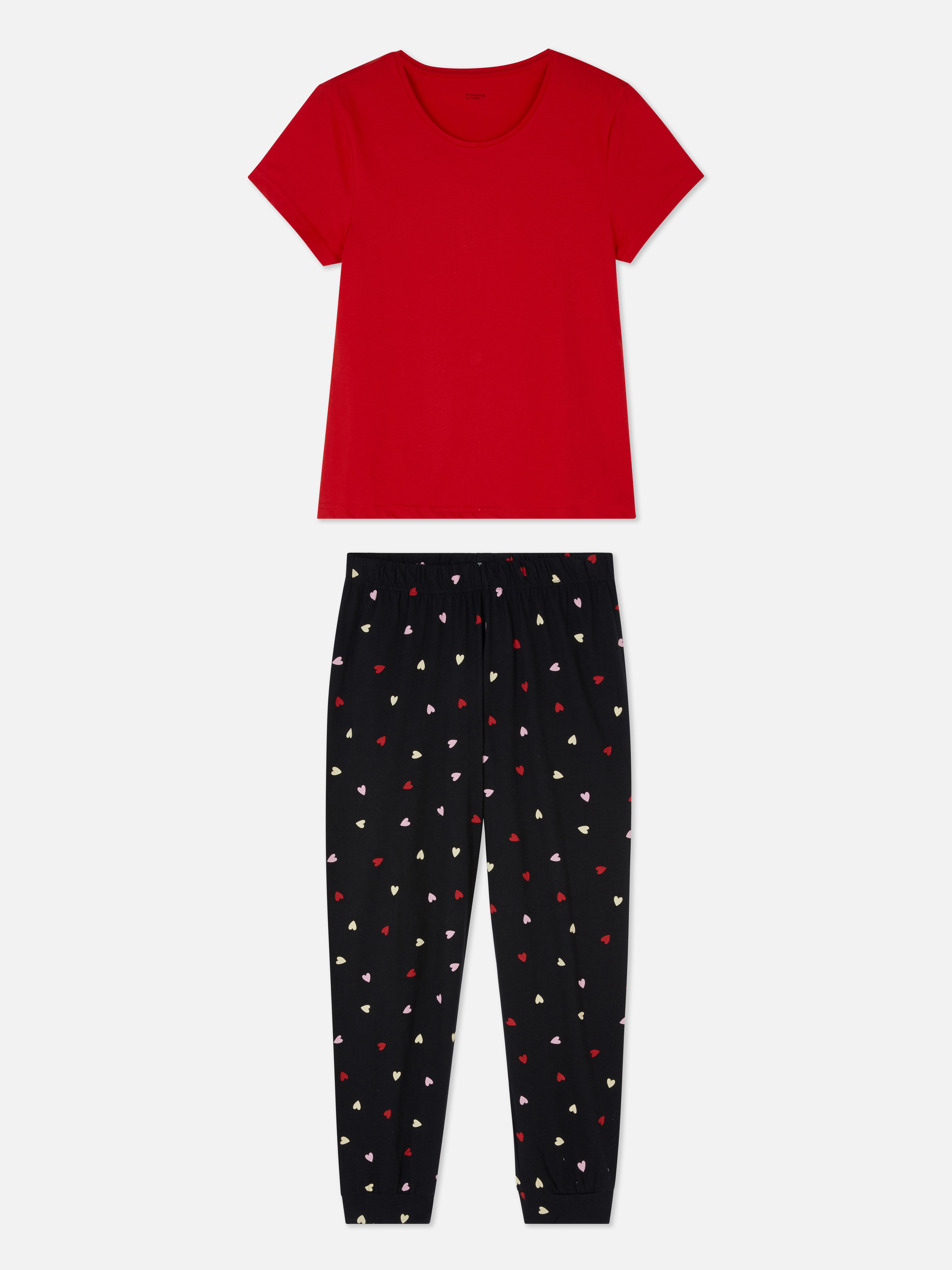Conjunto de pijama de punto estampado | Pijama para | Pijamas para | Ropa para mujer | Nuestra línea de moda femenina | Todos los productos Primark | Primark España