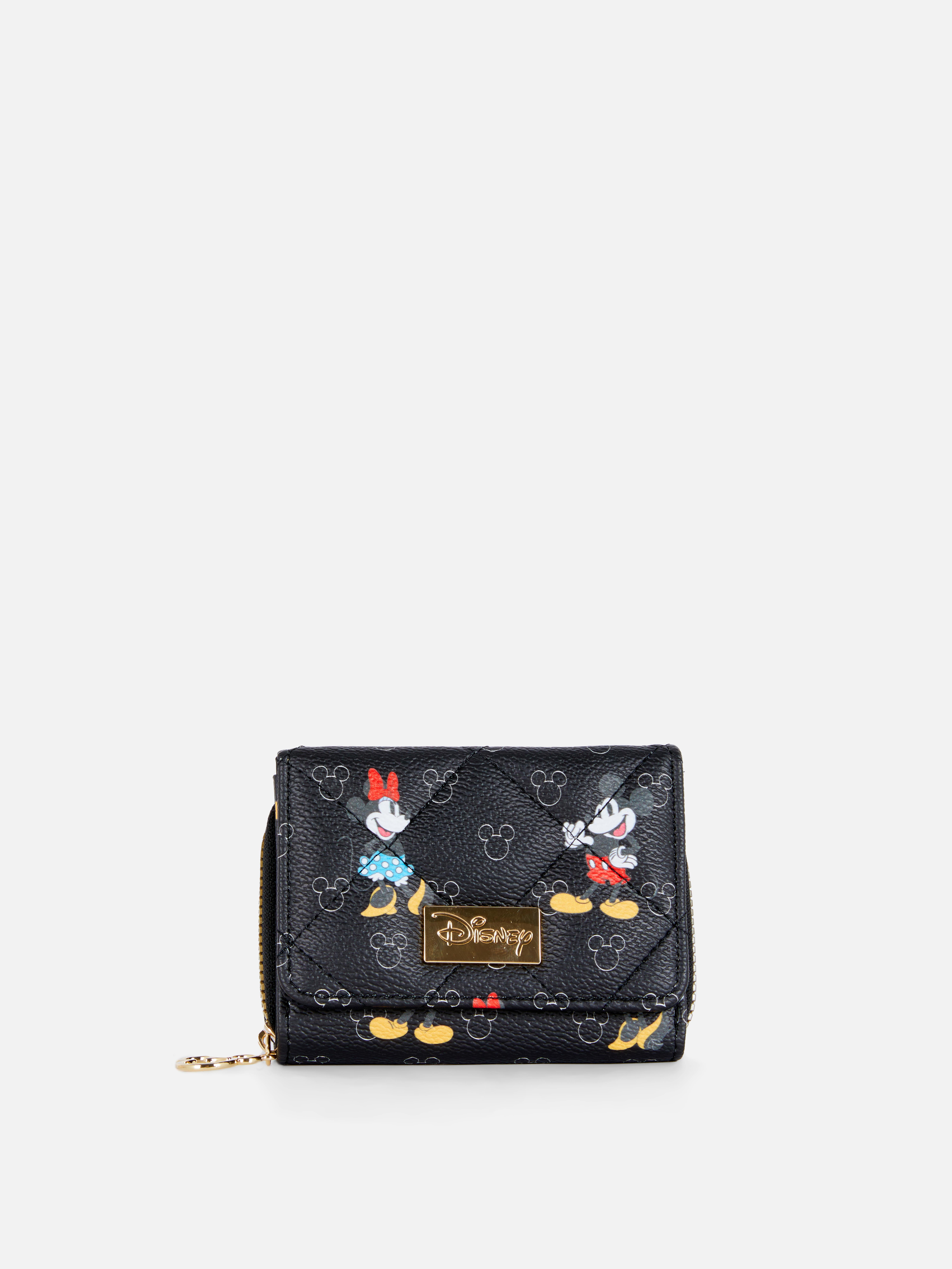 Portemonnee met monogram Disney Mickey en Minnie Mouse