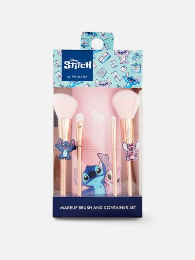 „Disney Lilo und Stitch“ Make-up-Pinsel und Behälter, Set