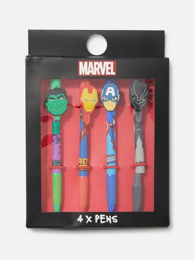 Lot de 4 stylos Marvel Avengers