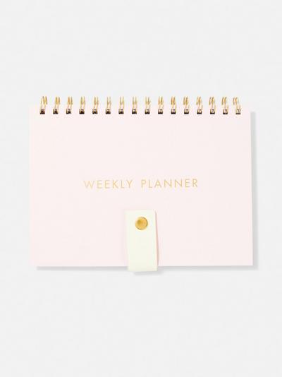 Snap Front Weekly Planner