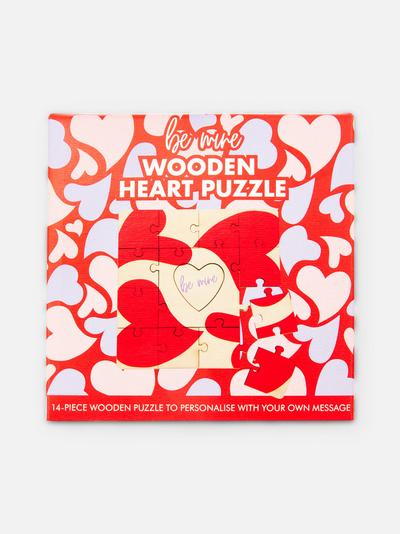 14 Piece Love Heart Puzzle