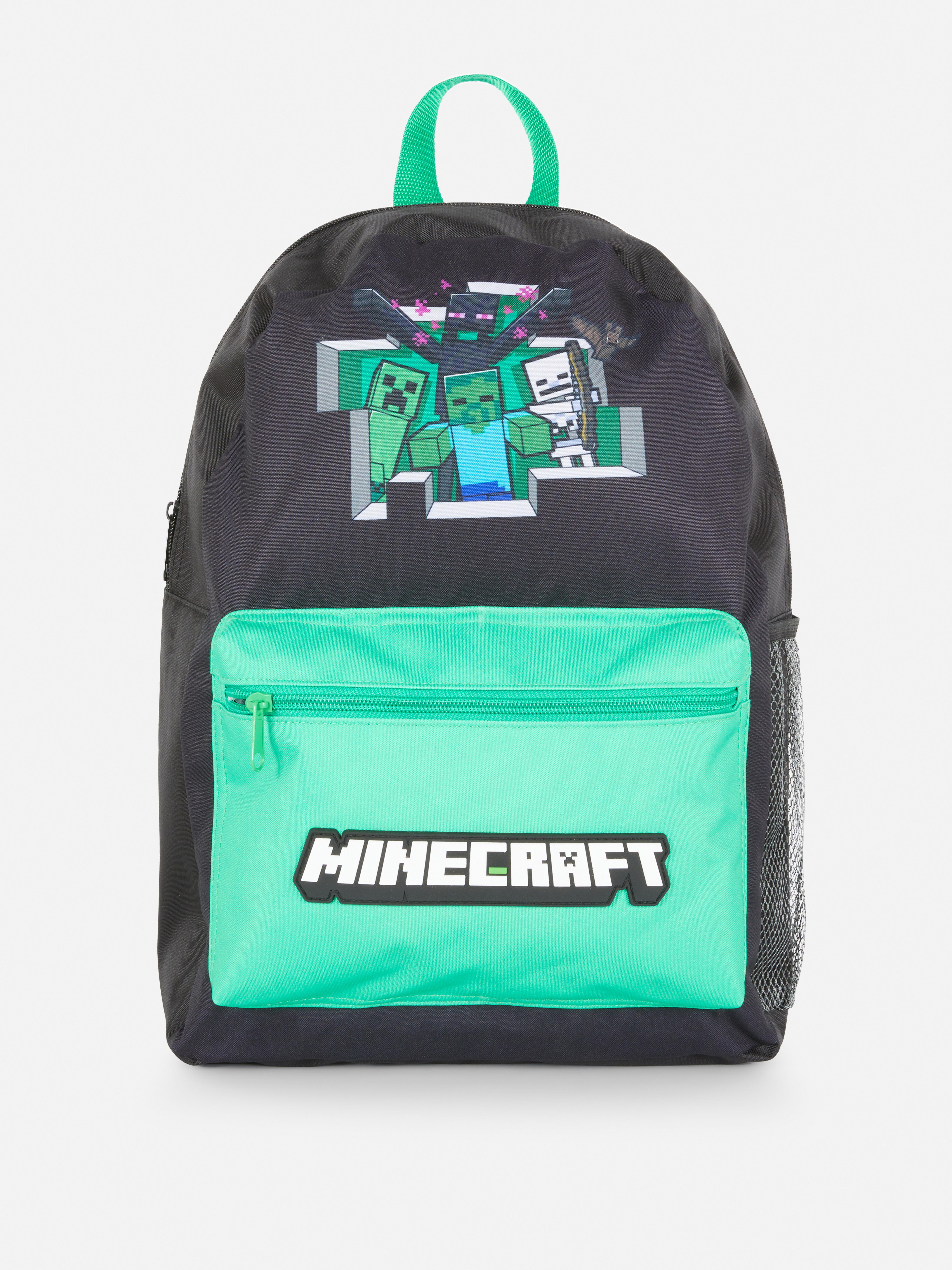 Bioworld Minecraft Character Laptop Backpack 17 Creeper Enderman
