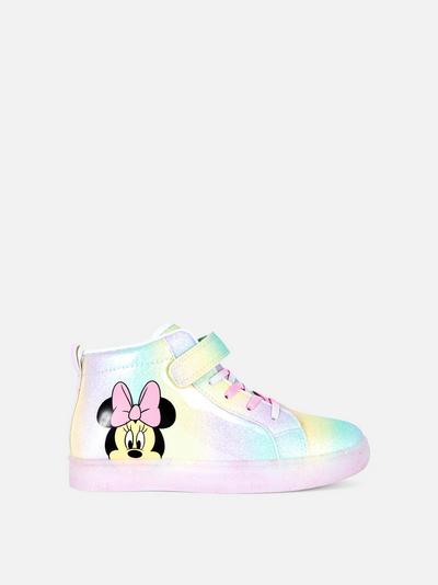 Hoge sneakers met glitters Disney Minnie Mouse