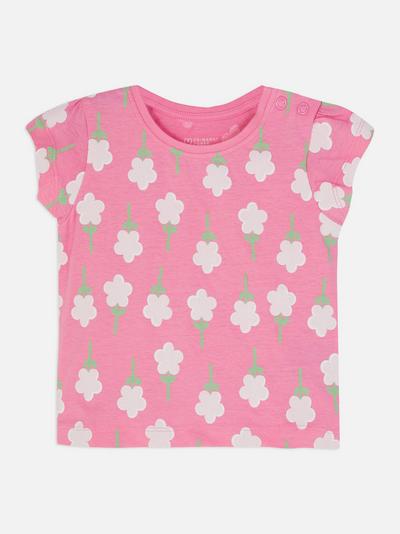 Patterned Crew T-shirt