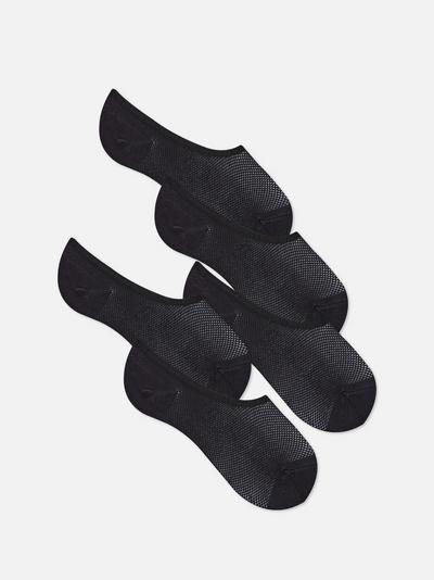 Onzichtbare sokken met mesh, 5 paar