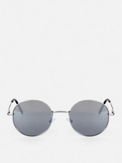Metal Frame Round Vintage Sunglasses