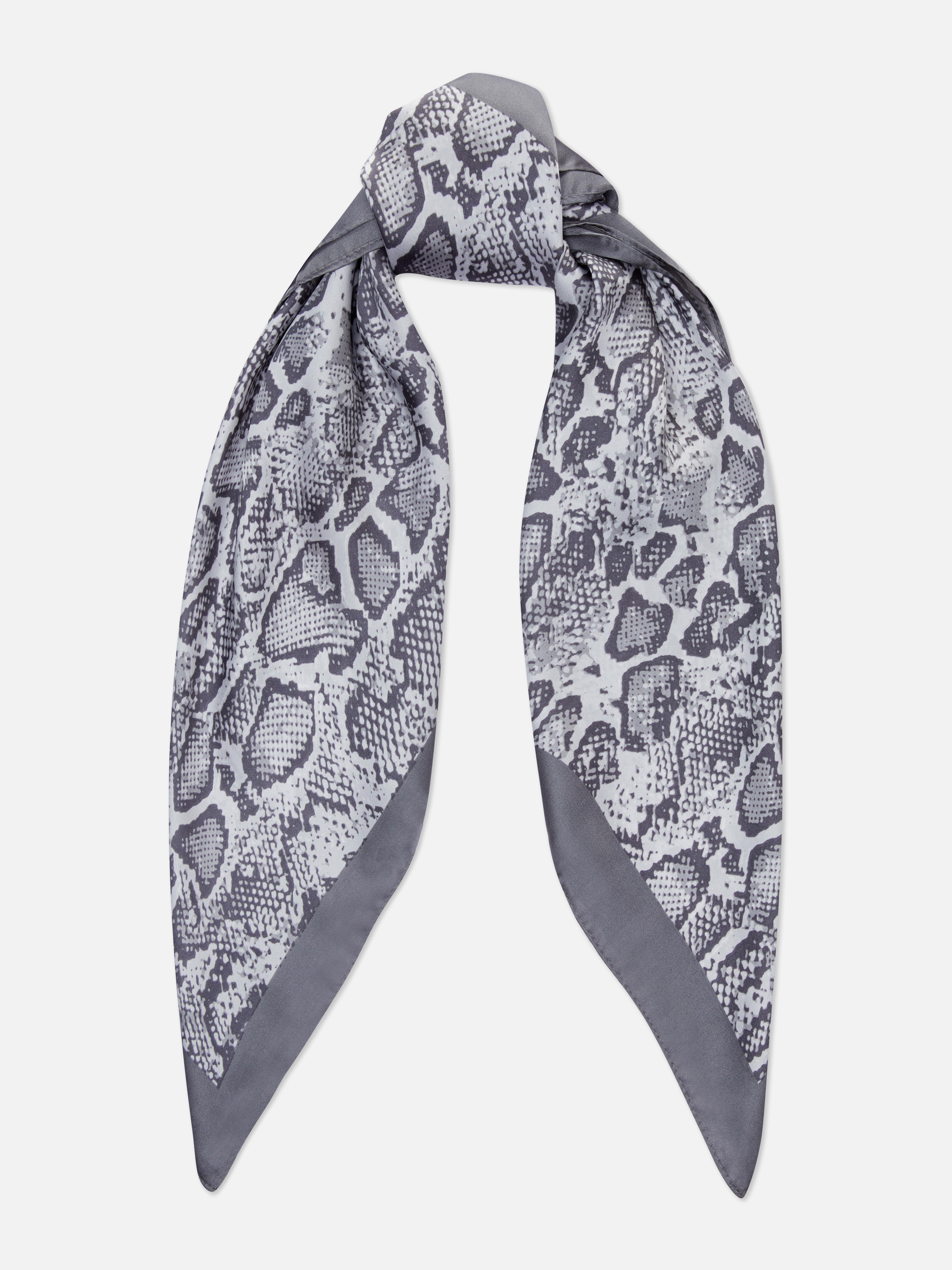 Printed Satin Scarf Women's Hats, Scarves & Gloves Women's