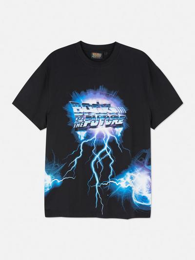 T-shirt met Back To The Future-logo