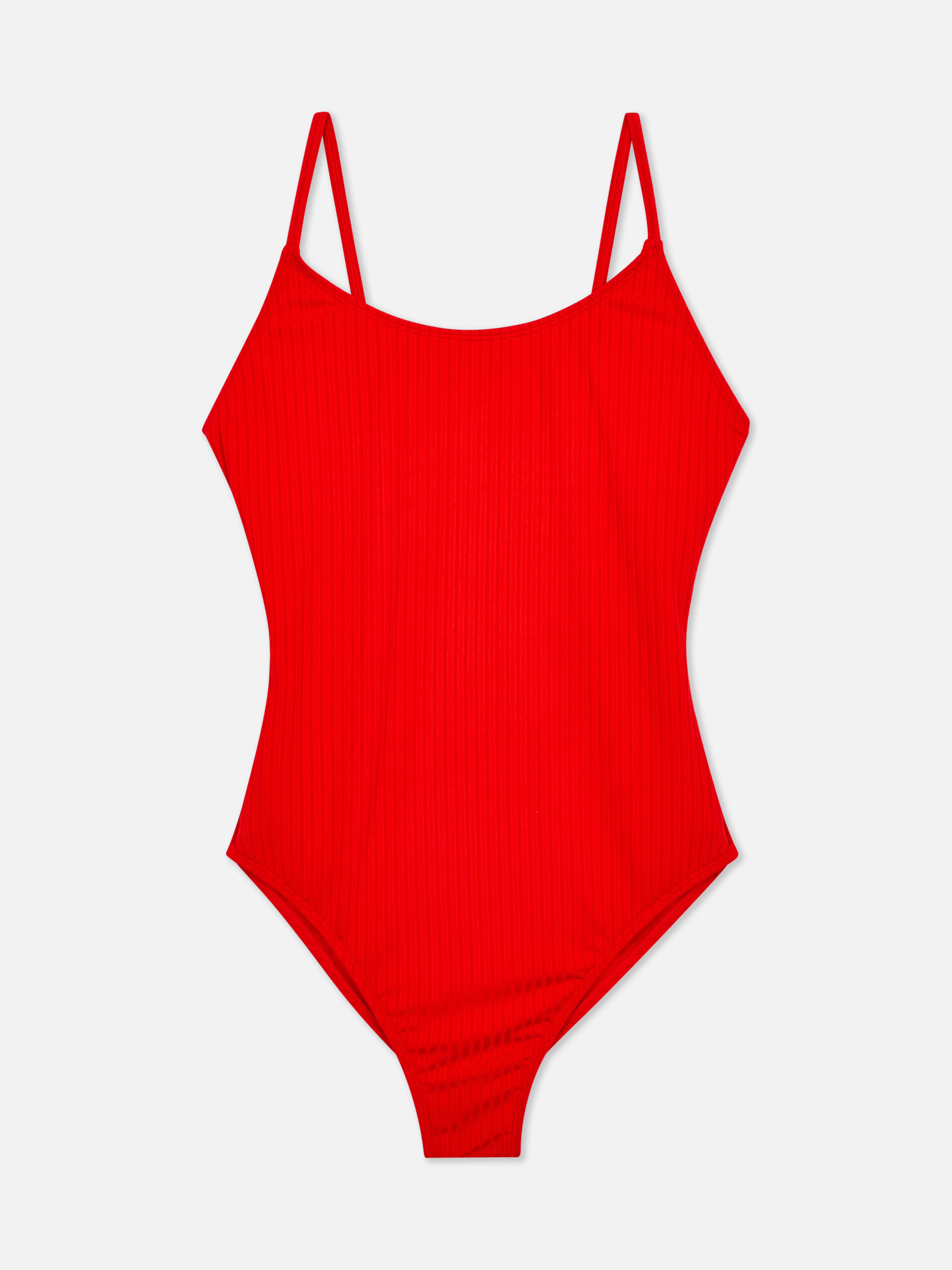 Bañador acanalado básico | Bañadores y bikinis | y bañadores | Ropa para mujer | Nuestra línea moda femenina | Todos productos Primark | Primark España