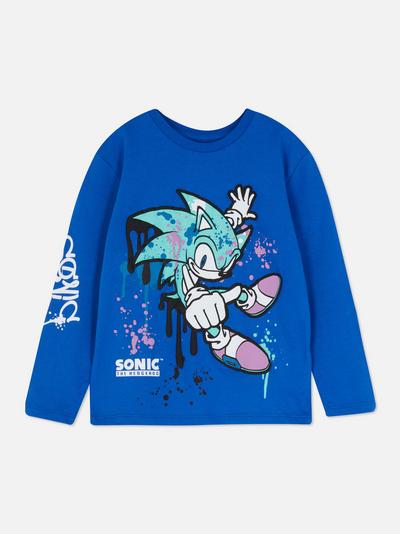 Sweatshirt met lange mouwen Sonic The Hedgehog