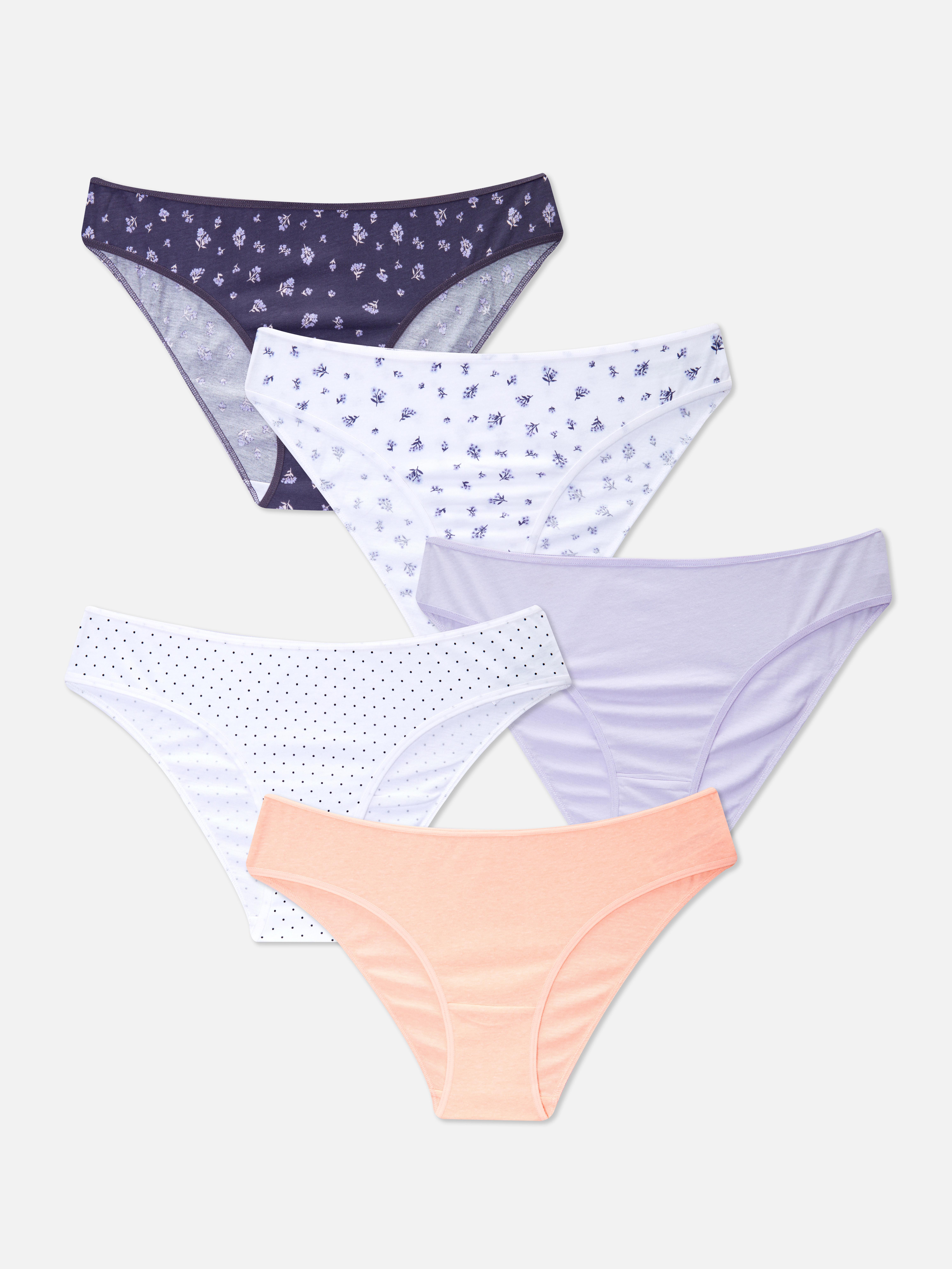 Pack de 5 braguitas brasileñas | Braguitas | Lencería y ropa interior | Ropa para mujer | Nuestra línea de moda femenina | Todos productos Primark | Primark España