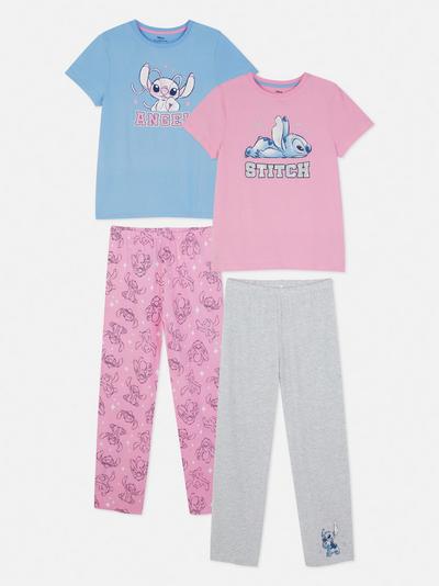 Pyjamasets Disney Lilo en Stitch, set van 2