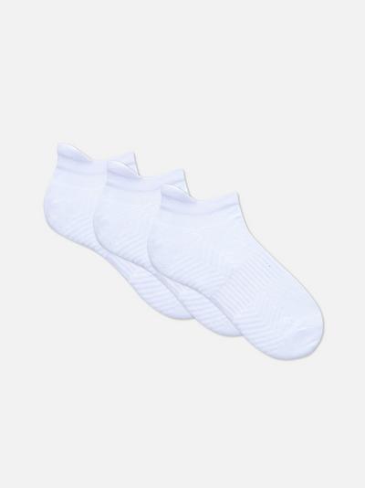 3-Pack Cushion Arch Sneaker Socks