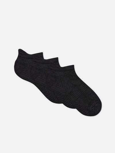 3-Pack Cushioned Arch Sneaker Socks