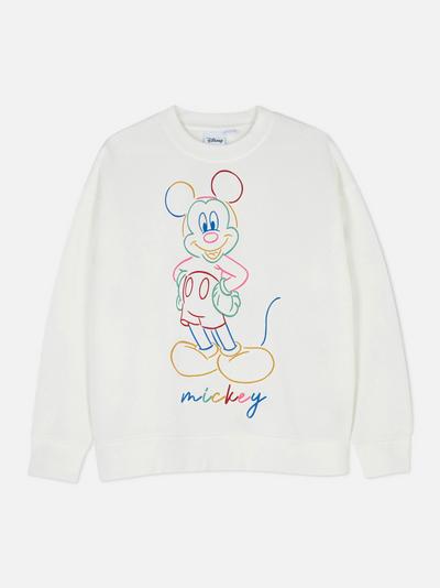 Disney Mickey Mouse Outline Print Sweatshirt