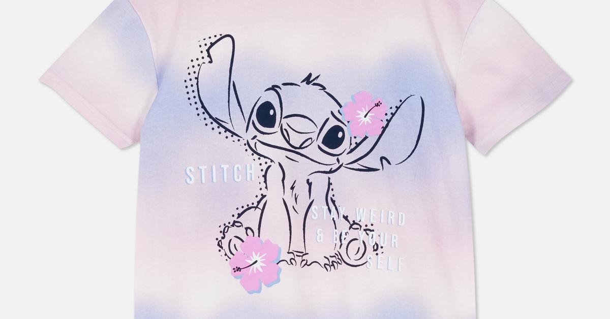 nicht materiaal Metalen lijn Disney's Lilo and Stitch Tie Dye T-Shirt | Older Girls Tops & Hoodies |  Older Girls' Clothes | Girls Clothes | Kids' Clothes | All Primark Products  | Primark