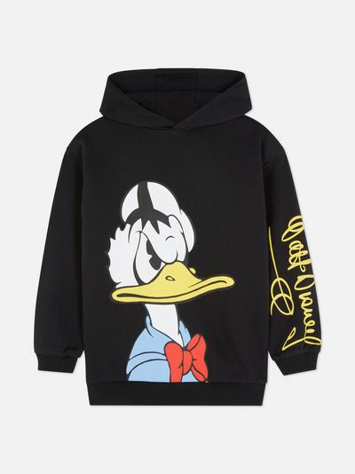 Sudadera larga con capucha y el personaje original del pato Donald de Disney