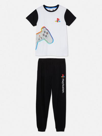 „PlayStation“ Retro-Pyjama mit Logo