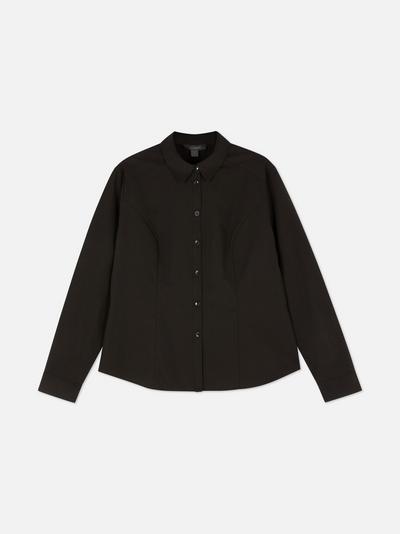 Camicia button-down con vestibilità slim