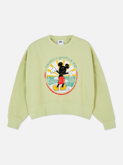 Korte wijdvallende trui Disney Mickey Mouse