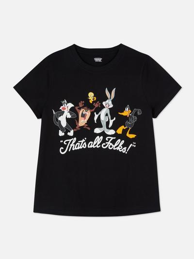 T-shirt met print van Looney Tunes-personages