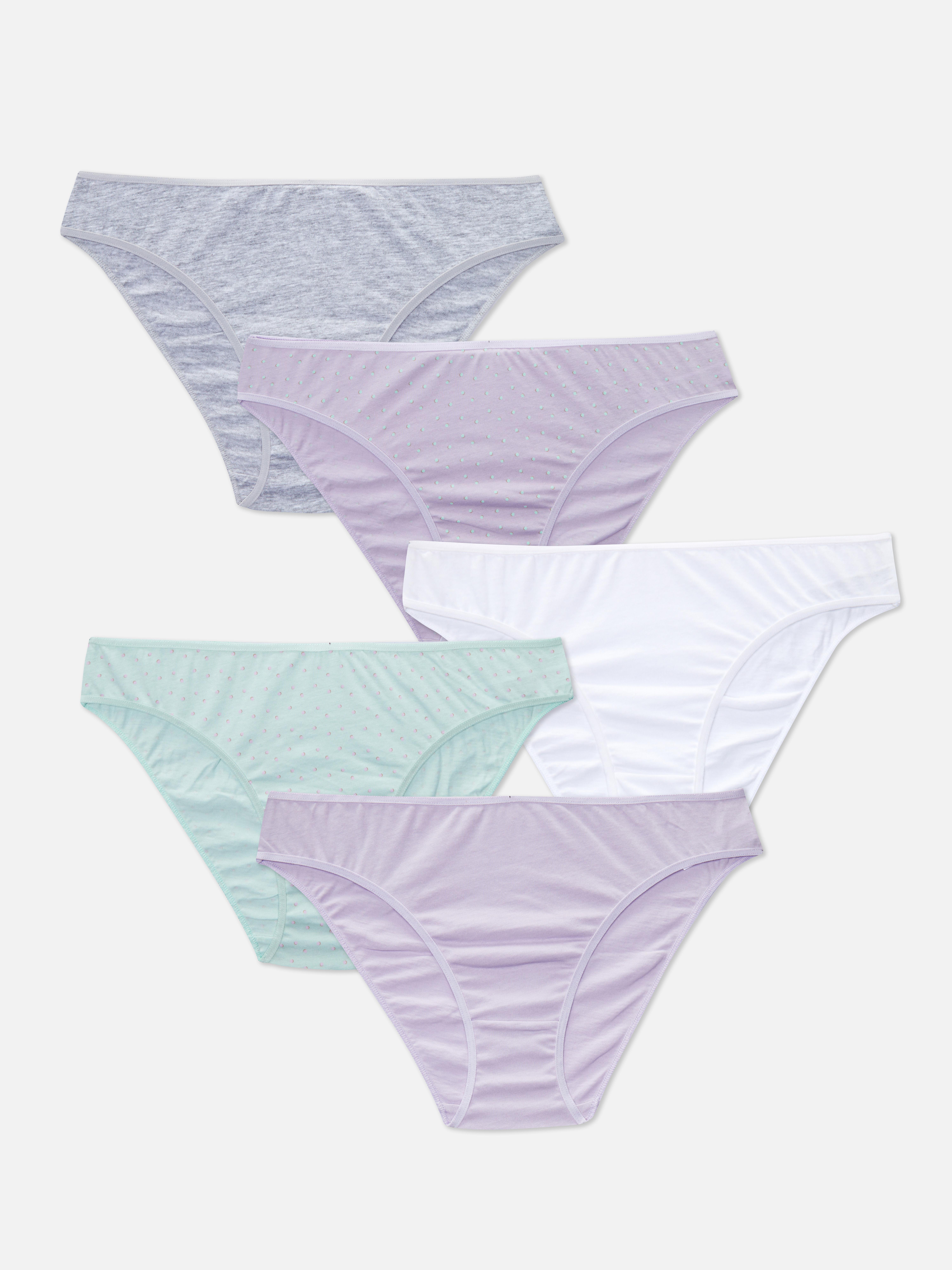 Alledaagse minislips, set van 5 Onderbroeken & slips Lingerie