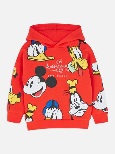 Pulover s kapuco z originalnim potiskom Disney Miki Miška in prijatelji