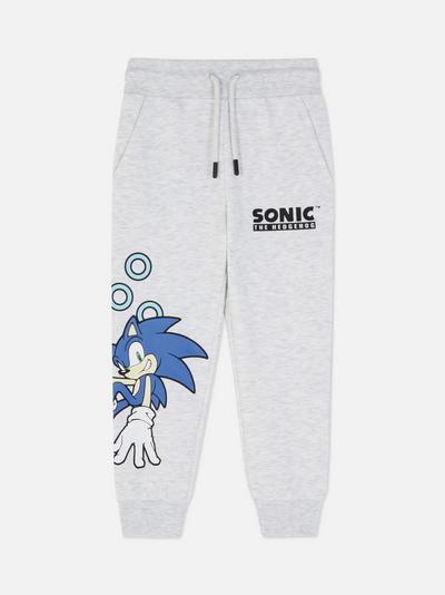 Pantaloni tip jogger cu șnur Sonic The Hedgehog
