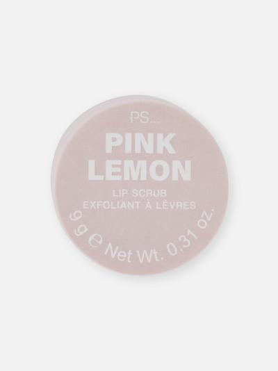 Exfoliant de buze roz cu parfum de lămâie PS