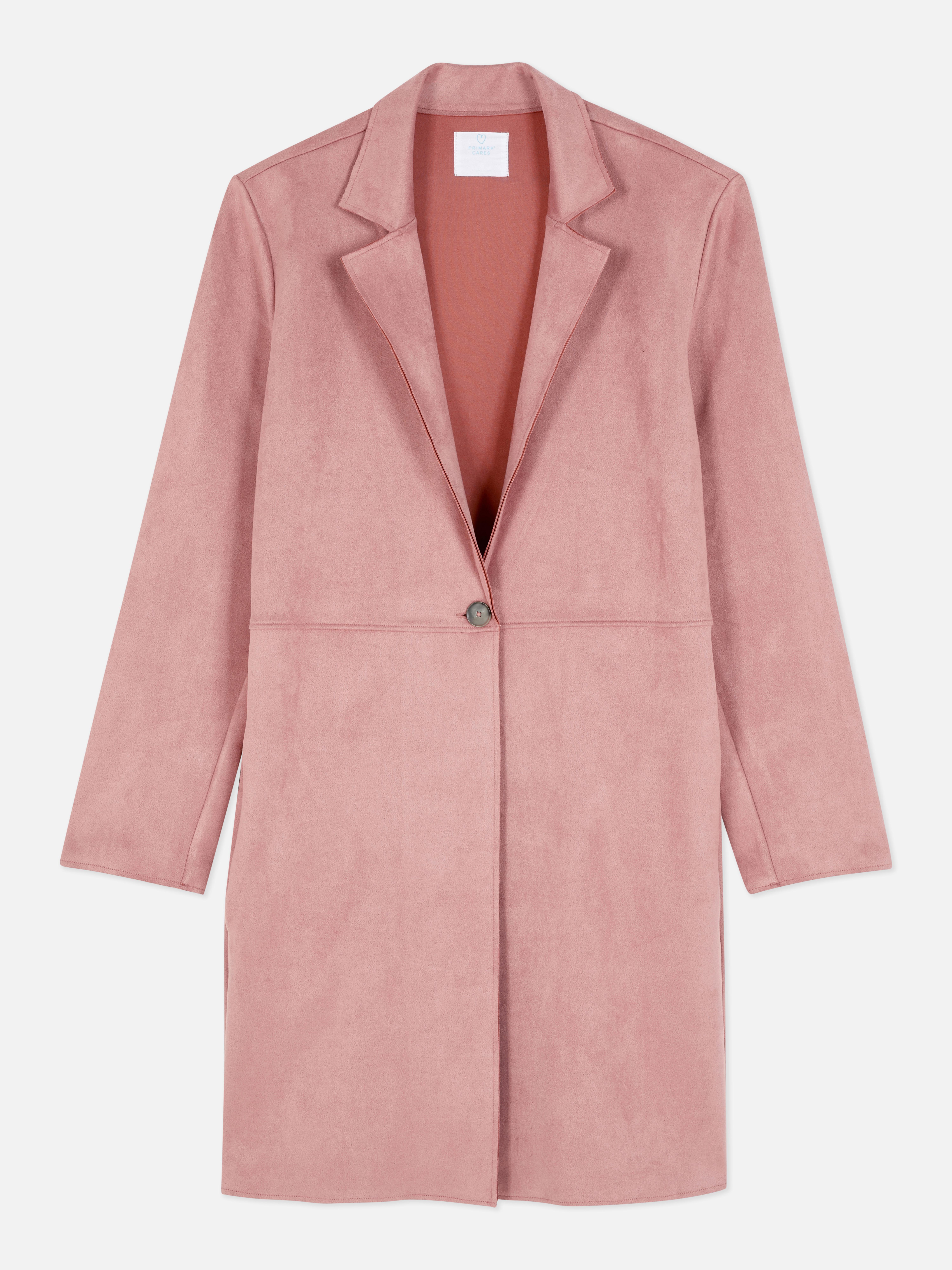 Abrigo de antelina | Abrigos y chaquetas para mujer | Ropa mujer Nuestra línea de moda femenina | Todos los productos Primark | España
