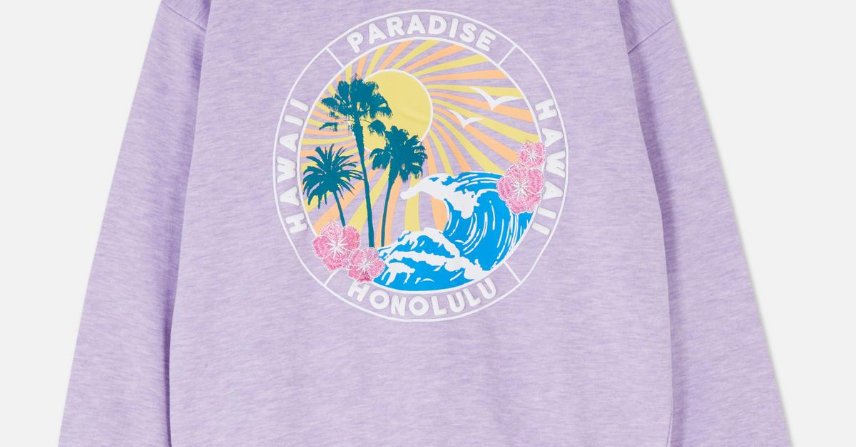 Kritiek Petulance pen Sweatshirt met Hawaii-print | Topjes & hoodies voor oudere meisjes | Kleding  voor meisjes (7+) | Meisjeskleding | Kinderkleding | Alle Primark-producten  | Primark Nederlands