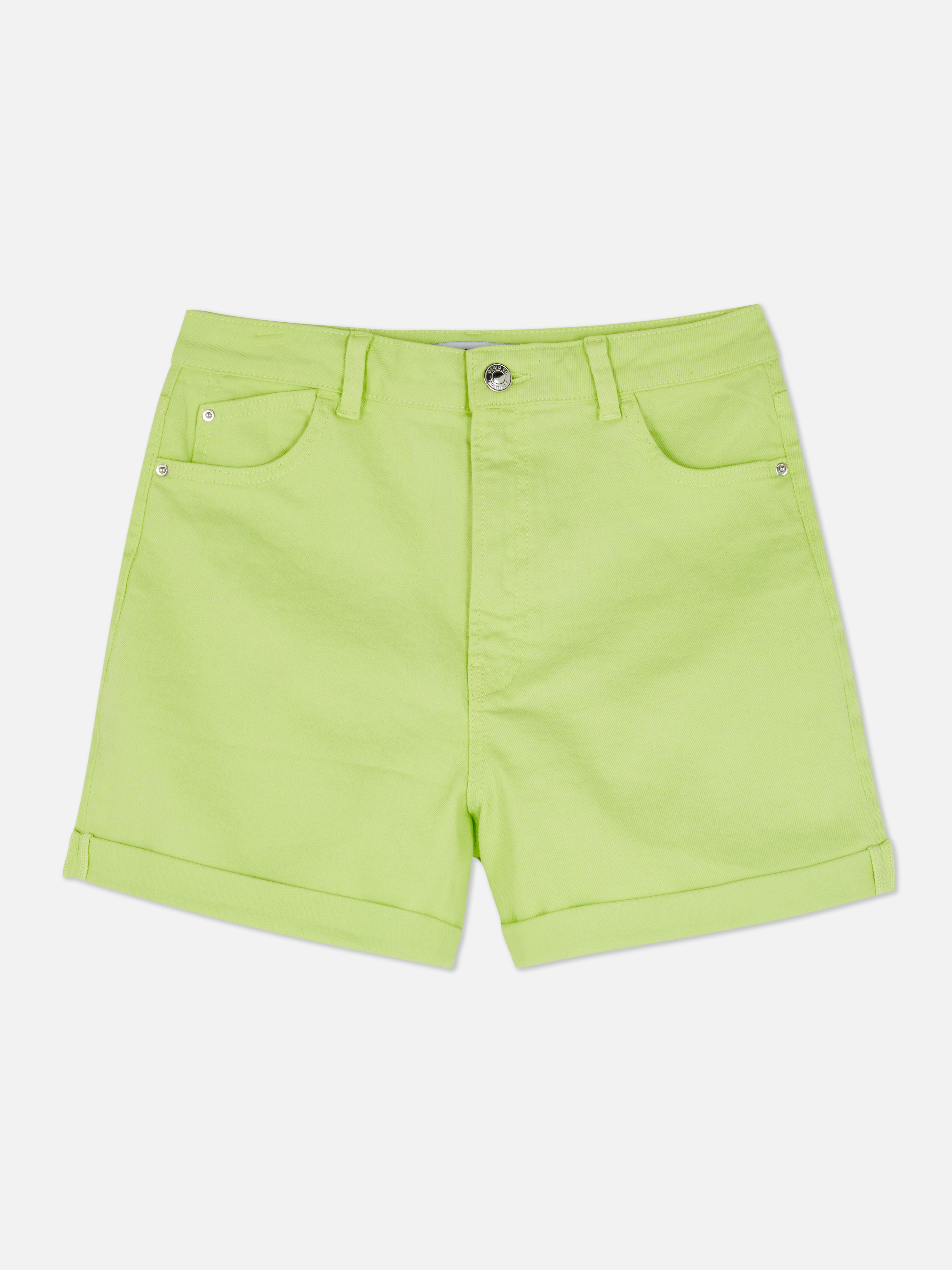 Cuffed Denim Mom Shorts Women's Shorts Women's Style Our