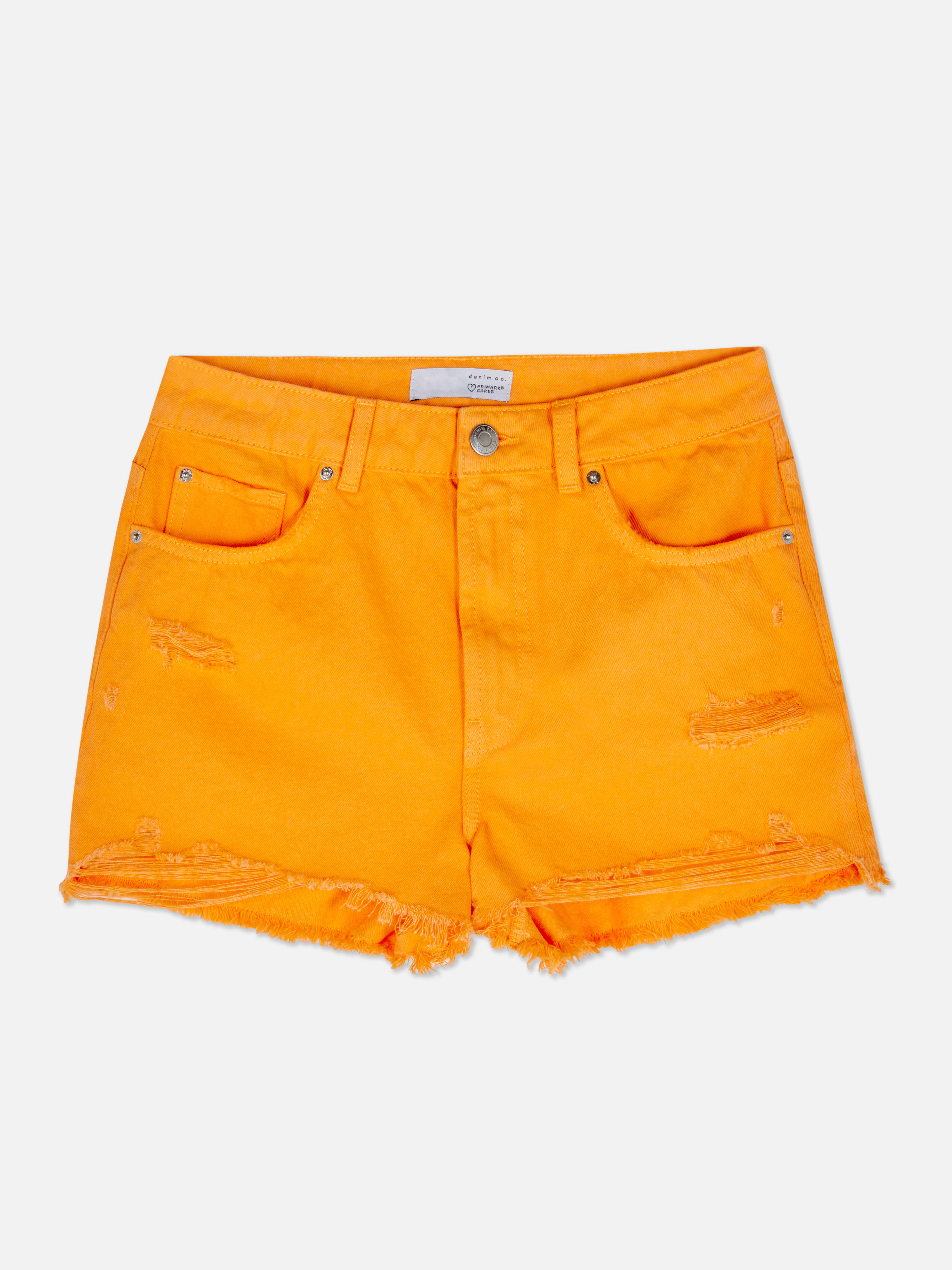 Vaqueros cortos con bajo deshilachado | Pantalones cortos para mujer | Ropa mujer | Nuestra línea de moda femenina | Todos los productos Primark | Primark España