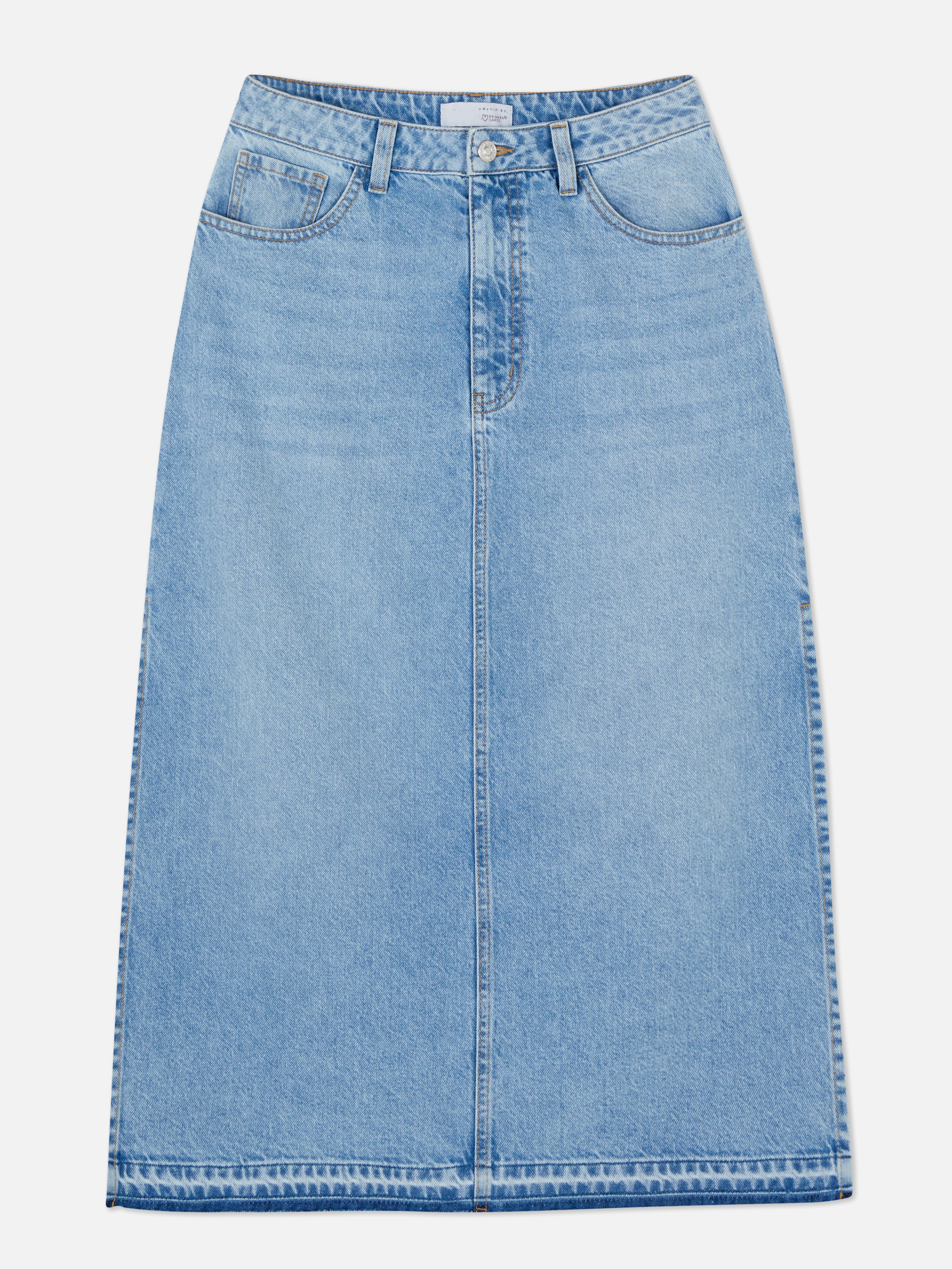 Falda vaquera midi | Faldas: midi y | Ropa para mujer | Nuestra línea de moda femenina | los productos Primark | Primark