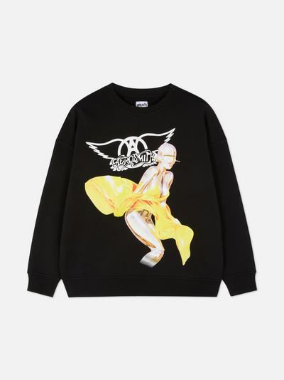 „Aerosmith“ Langärmeliges Sweatshirt