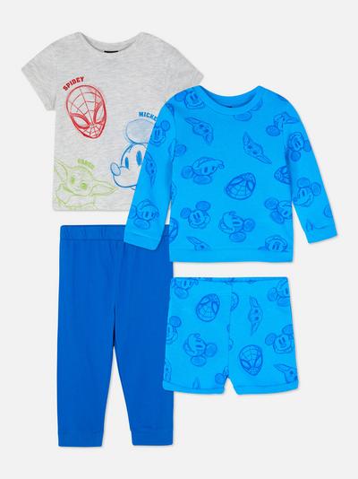 4pc Disney Characters Mix and Match Set