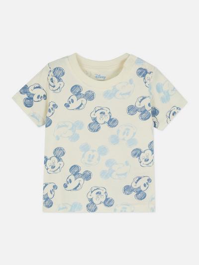 T-shirt met Disney Mickey Mouse-print